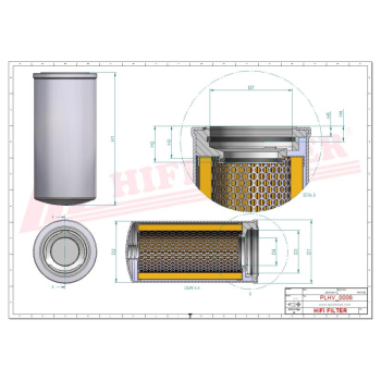 Filtr hydrauliczny CATERPILLAR GROVE VERMEER IMT 3I1769 80035478 1096010031 2307000031