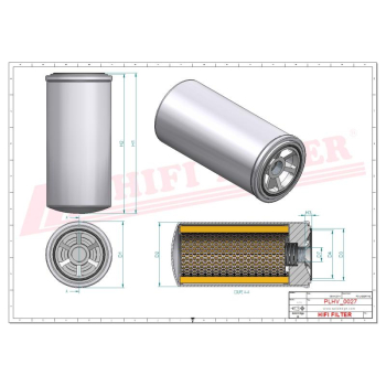 Filtr hydrauliczny CASE KOMATSU HOLLAND VOLVO 139413 254686A1 84475948 254686A2 86982180 87705435