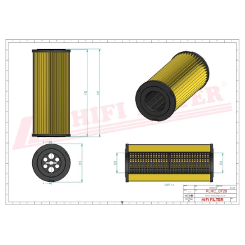 Filtr hydrauliczny CATERPILLAR HY 90496 HY90496 I R 0774 CATERPILLAR