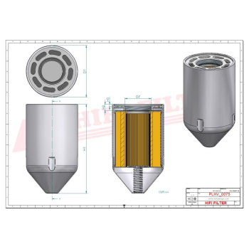 Filtr hydrauliczny FURUKAWA SANDVIK BT 775 BT775 1103452 C 2
