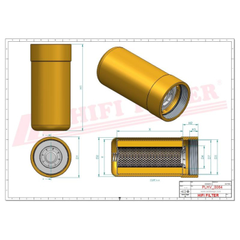 Filtr hydrauliczny DYNAPAC CASE HOLLAND JOHN DEERE 47833564 47456328 47833556 47710533 47668040 84278070