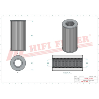 Filtr hydrauliczny ROSATELLO 1.140H10XLA000P 7.140 D 10BN 7.140D10BN