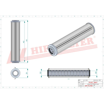 Filtr hydrauliczny VOGELE 96-2460-1001