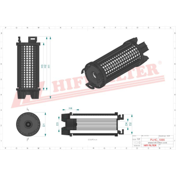 Filtr ULP-0010-089-X510-K-P/-JCB ULP-0010-089-X510-K-P-RT 401/W2429