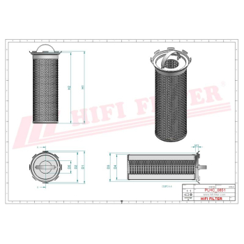 Filtr PLP 300-MG 24 PLP300-MG24 HPQ320453L24-25M