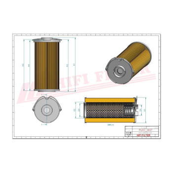 Filtr hydrauliczny CATERPILLAR TEREX NORMET DEMAG 1275483