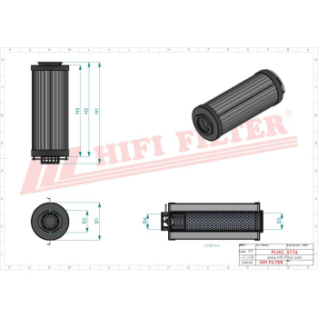 Filtr hydrauliczny ABG 13981139