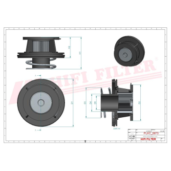 Filtr hydrauliczny PRINOTH HOLDER BERTHOUD MATHIEU 1500823 1286784 146422