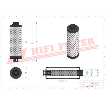 Filtr hydrauliczny WACKER 5100016998