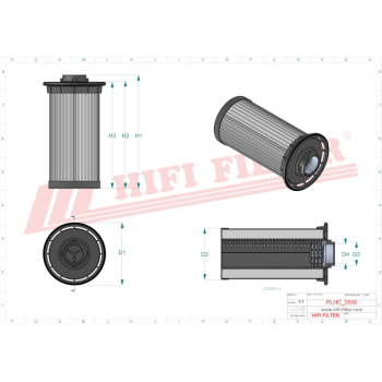 Filtr hydrauliczny HOLLAND 84301149