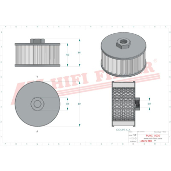 Filtr hydrauliczny KUBOTA HYUNDAI FHC1007100 RB238-6215-0