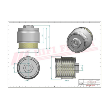 Filtr hydrauliczny TCM TOYOTA DOOSAN DAEWOO HELI 216G7-52051 M30375030000 140/22N5753001 22N57-53001 8250604 H24C7-50301 H24C7-50302 F31A7-52051 A3711