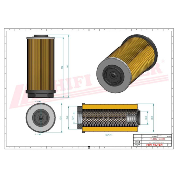 Filtr hydrauliczny FIAT HOLMER HOLLAND KLEEMANN 79087707