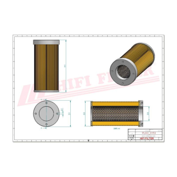 Filtr hydrauliczny XCMG XGXL1-630X100F 5002186 803164216 803164316