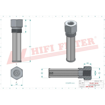 Filtr hydrauliczny FINI H4007