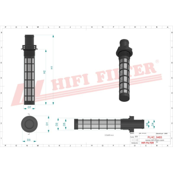 Filtr hydrauliczny MANITOU 52522593