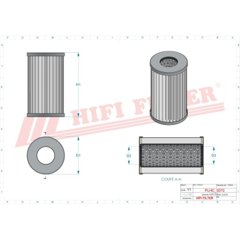 Filtr hydrauliczny GROVE 03142358