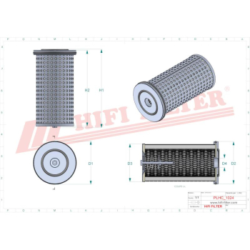 Filtr hydrauliczny SHANTUI LONKING YL-163-100 YL-98-100 60308000076 YL-98-00