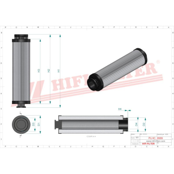 Filtr hydrauliczny LIUGONG 53C0643 53C0105