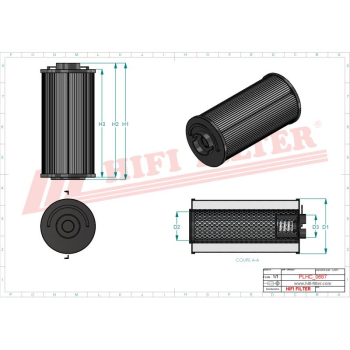 Filtr MF 400-1A16HBE MF400-1A16HBE MF 400-1A16HBEP01