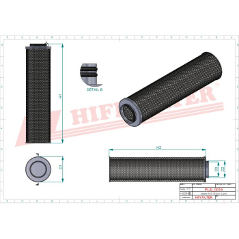 Filtr z weglem aktywnym ATLAS COPCO 2901.1054.60 2901.2005.08 1617.7042.02 2901.0546.00