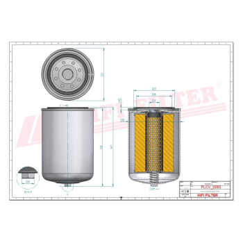 Filtr paliwa CASE A58712