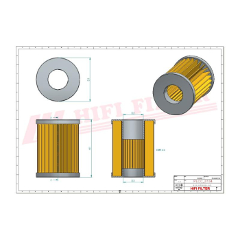 Filtr paliwa HITACHI AIRMAN IHI PEL SK 3807 SK3807 91324-01100