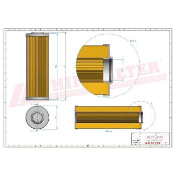 Filtr paliwa MITSUBISHI ROBIN KOMATSU YANMAR 228-62110-08