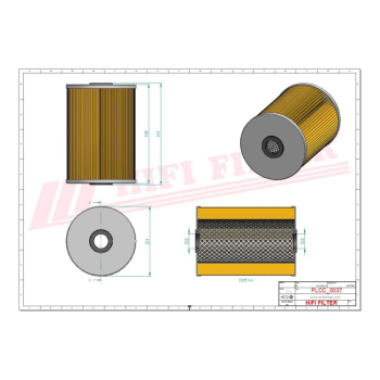 Filtr paliwa RUGGERINI RENAULT McCORMICK MWM D951966 175.04