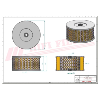 Filtr paliwa YANMAR FF 1028 FF1028 4324171