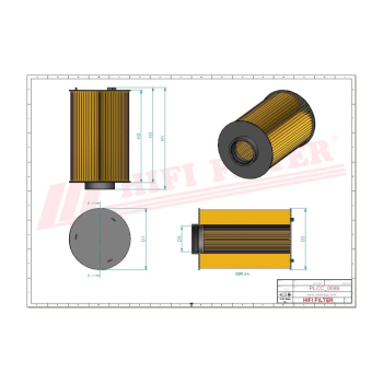 Filtr paliwa TEREX KLEEMANN FINLAY MOXY 31431