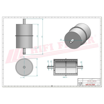 Filtr paliwa CASE MATHIEU AUTOWRAP 3253 FF 5239 FF5239