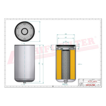 Filtr paliwa CASE HYUNDAI HOLLAND KAWASAKI 87366406 84477362