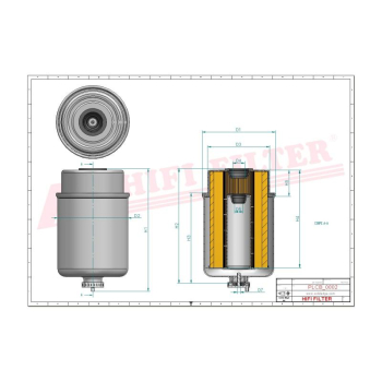 Filtr paliwa JOHN DEERE RE62420