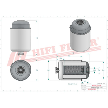 Filtr benzyny CLAAS 0011533860 11533860 1153386.0