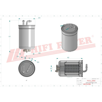 Filtr benzyny HAKO FS-31190 S 4022 NR S4022NR