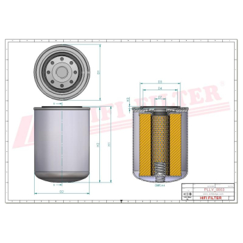 Filtr oleju MASSEY FERGUSON VALTRA KOMATSU CASE 162000070762 162000070744 V836679586 V836662580 V836662111 V836647133