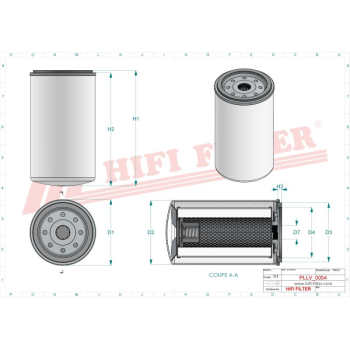 Filtr oleju GUASCOR 76.50.024