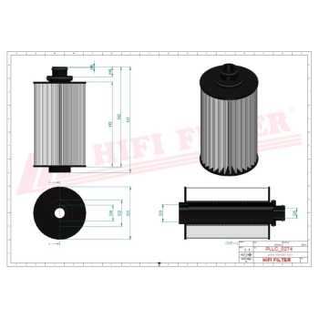 Filtr oleju SDLG SEM 4110001948041