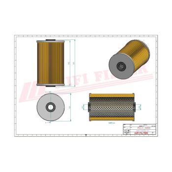 Filtr oleju MERLO OX 127/1 D ECO OX127/1DECO OX 127/1 D