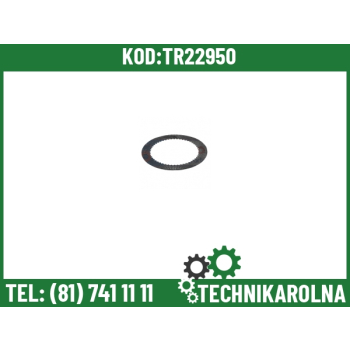 Tarcza cierna sprzęgła Dual Power fi 155 115 15 mm 63z 82001251