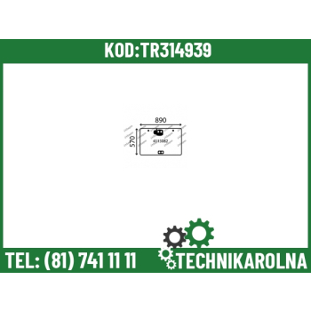 Szyba tylna 0013069120 SCORPION 6030/6035 - 7030 - 7035